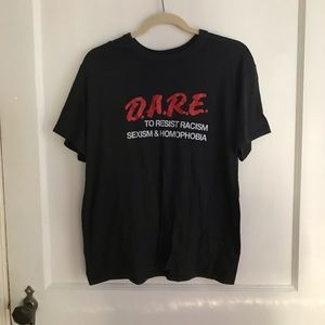 Unisex Kidbell D.A.R.E. To Resist  t-shirt